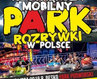 Największy mobilny park rozrywki w Polsce zagości w Besku. Wejściówki rozdane