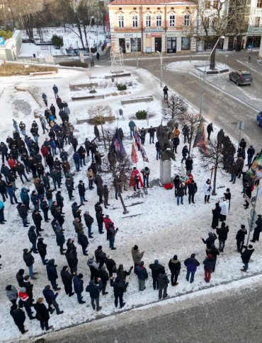 Sanok w modlitwie. Męski różaniec w zimowej aurze [VIDEO, ZDJĘCIA]