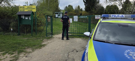 Policja patroluje ogródki działkowe. Ważny apel do właścicieli altan i domków