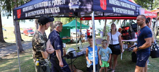 Święto Wojska Polskiego w Solinie. Policjanci promowali bezpieczeństwo (ZDJĘCIA)