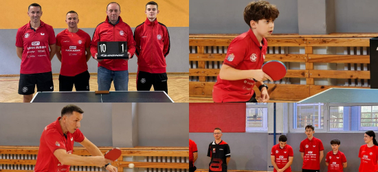 TENIS STOŁOWY: Emocjonujący weekend SKT Sanok Rubber [ZDJĘCIA]