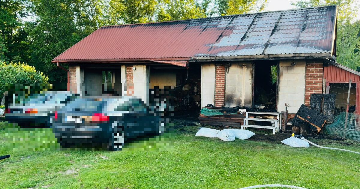 Eksplozja w Stobiernej. Mężczyzna ranny, w garażu kilkadziesiąt pocisków artyleryjskich [ZDJĘCIA]