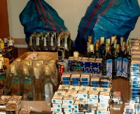 Alkoholowo-tytoniowe „sklepy” w Hoczwi i Olszanicy