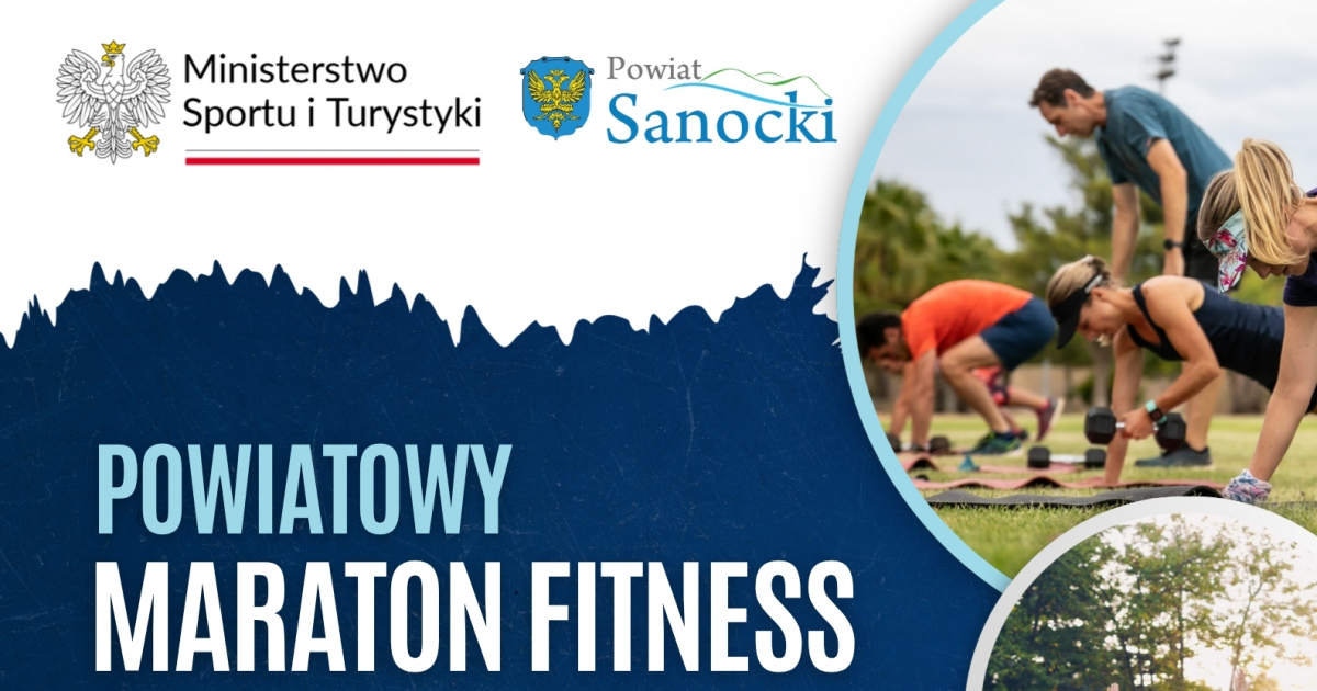Rozpocznij październik na sportowo. Powiatowy Maraton Fitness w Sanoku