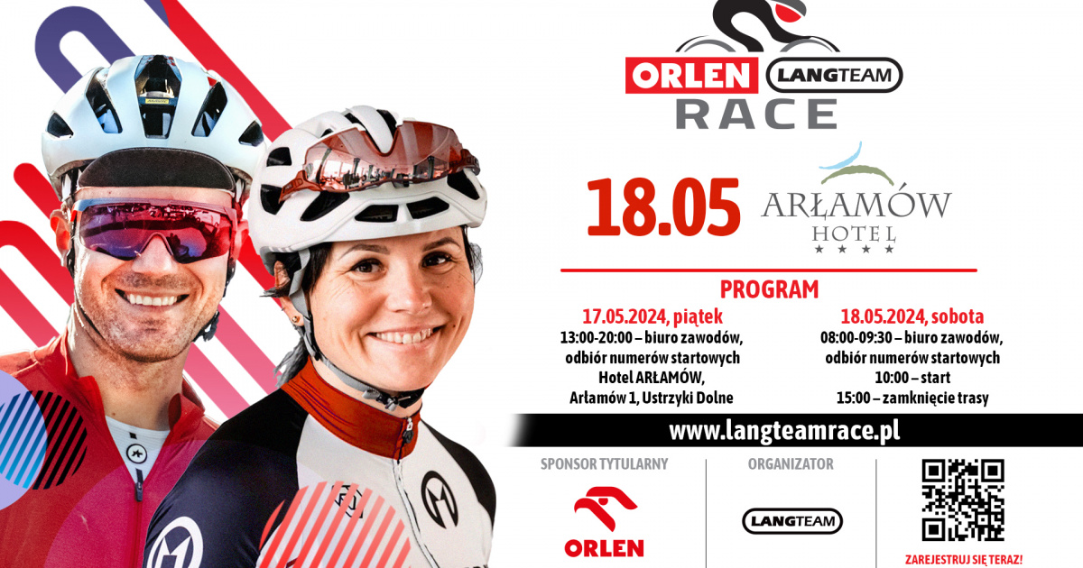 Takimi wydarzeniami żyje rowerowa Polska! 18 maja w Arłamowie ORLEN Lang Team Race