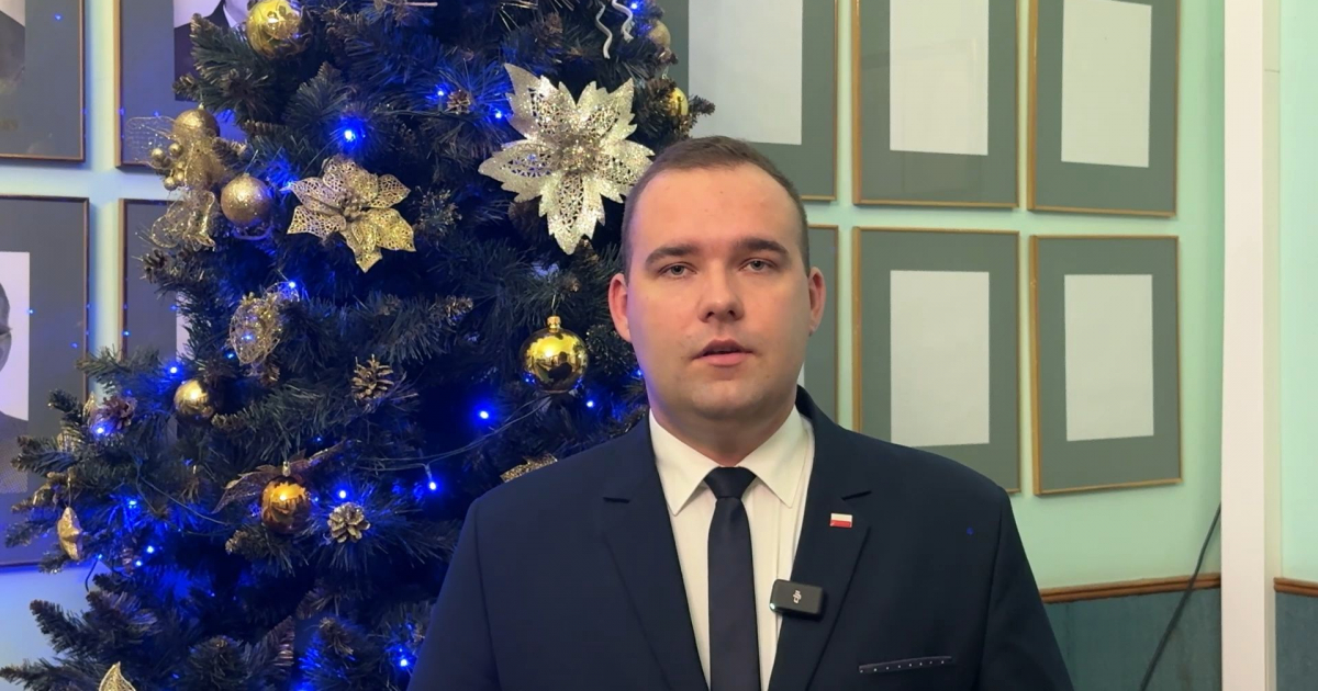 Świąteczne życzenia od radnego Rady Miasta Sanoka Grzegorza Nogaja