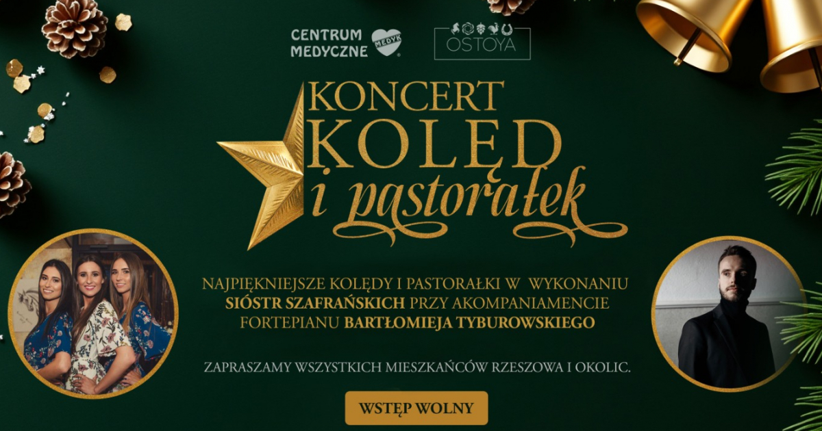 Koncert Kolęd i Pastorałek Sióstr Szafrańskich w Rzeszowie