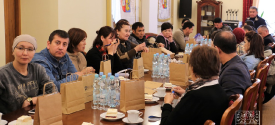 Goście z Kirgistanu i Uzbekistanu z wizytą w Sanoku (FOTO)