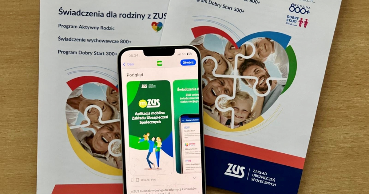 ZUS: Można już składać wnioski o 800+ na nowy okres świadczeniowy