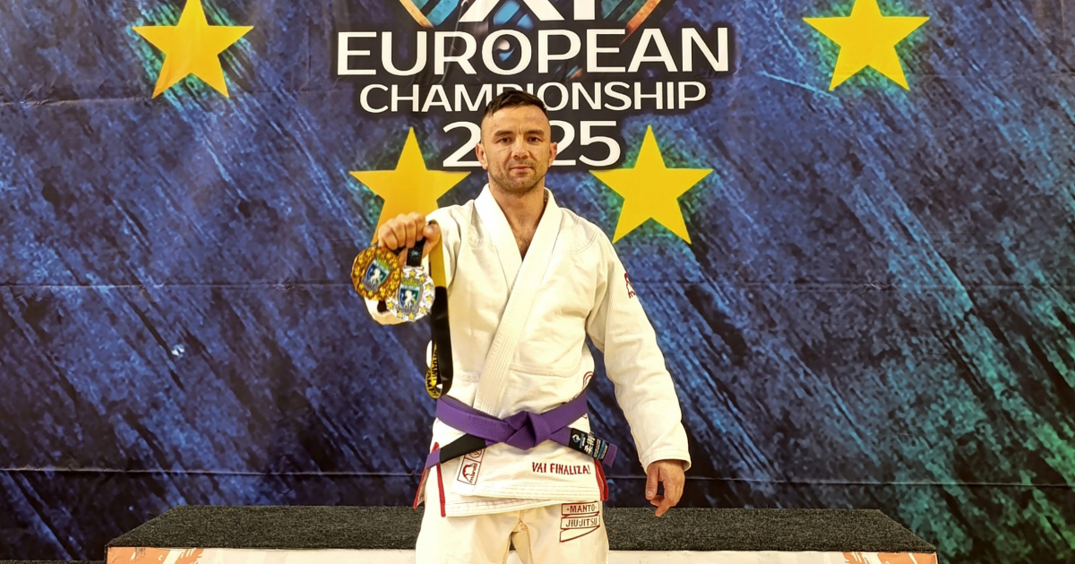 Medalowy weekend Daniela Wosachło na Mistrzostwach Europy CBJJP [ZDJĘCIA]