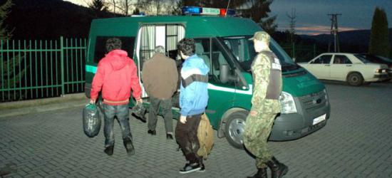 Nielegalni imigranci zatrzymani w Krościenku