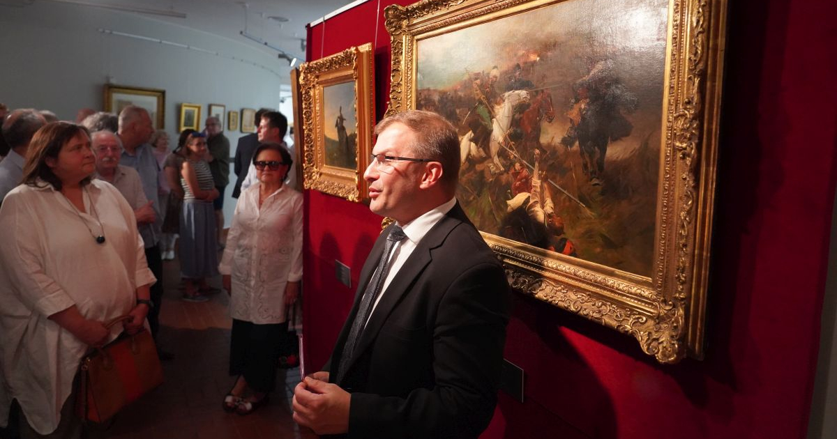 „Kresy w Malarstwie Polskim”. Wystawa już otwarta w Muzeum Historycznym w Sanoku [ZDJĘCIA, VIDEO]