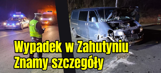 Kolejny wypadek w Zahutyniu. Pijany kierowca (ZDJĘCIA)