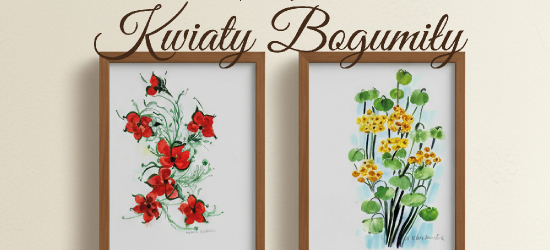 „Kwiaty Bogumiły” – wernisaż wystawy Bogumiły Szczepkowskiej w Sanoku