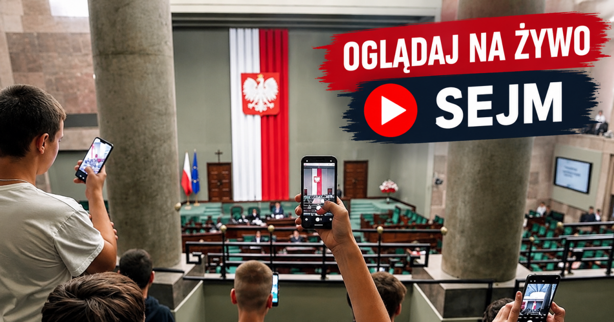 WARSZAWA. Posiedzenie Sejmu RP. OGLĄDAJ NA ŻYWO