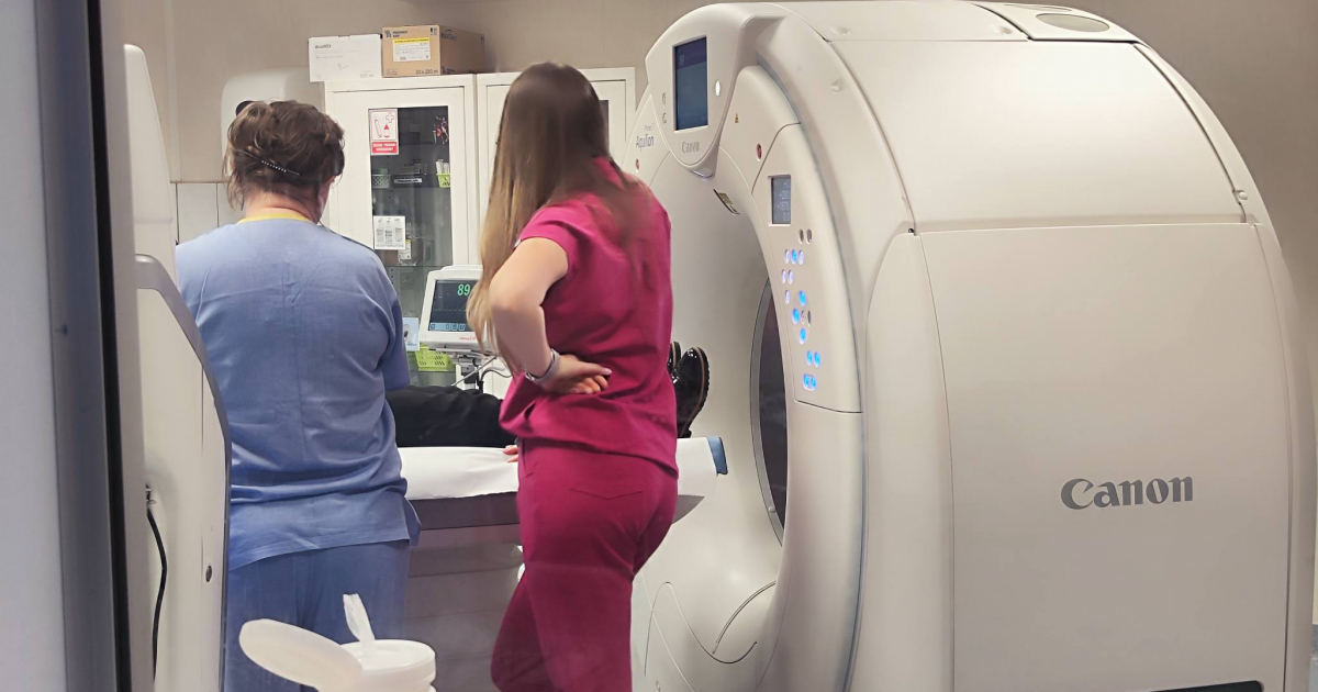 W sanockim szpitalu po raz pierwszy wykonano tomografię komputerową serca! [ZDJĘCIA]