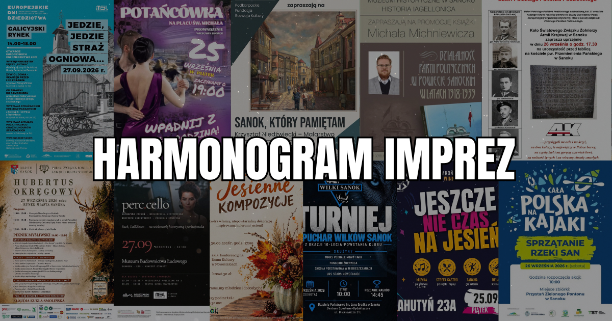 Co robić w weekend? Sprawdź harmonogram wydarzeń