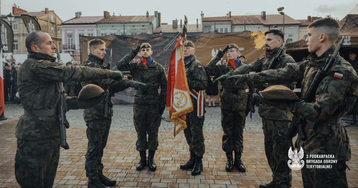 72 ochotników złożyło przysięgę w 3 Podkarpackiej Brygadzie OT [ZDJĘCIA]
