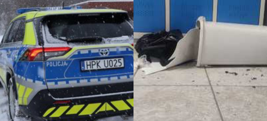 USTRZYKI DOLNE: 15-latek odpalił petardę na szkolnym korytarzu. Sprawa trafi do sądu rodzinnego