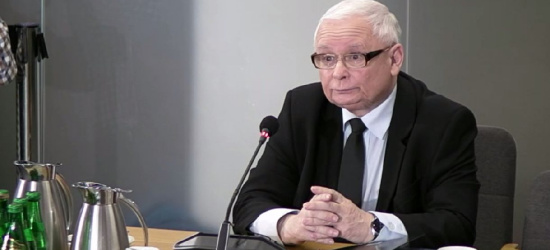 Jarosław Kaczyński zeznaje przed komisją śledczą ws. Pegasusa (VIDEO)