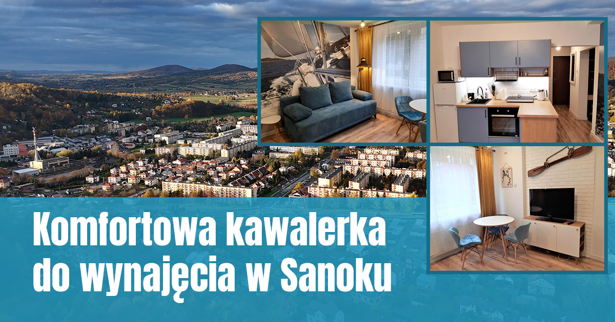 Komfortowa kawalerka do wynajęcia w Sanoku
