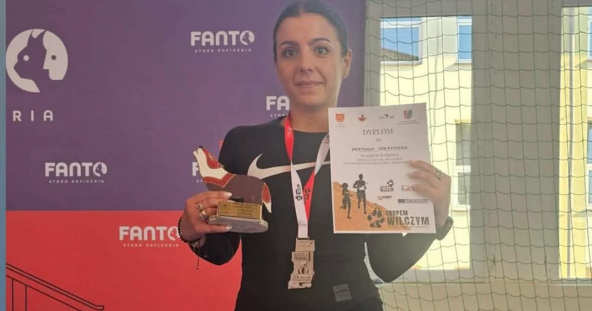 Srebro dla funkcjonariuszki z Ustrzyk Dolnych! Pobiegła „Tropem Wilczym” po medal