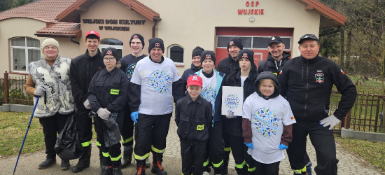 WUJSKIE: Zebrano tonę odpadów w ramach akcji „Operacja Czysta Rzeka” [ZDJĘCIA]