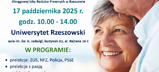 Dzień Seniora w ZUS. Świadome decyzje – bezpieczny senior