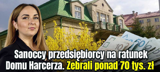 Sanoccy przedsiębiorcy na ratunek Domu Harcerza. Zebrali ponad 70 tys. zł (ZDJĘCIA)