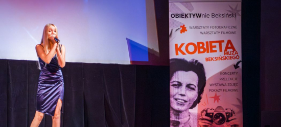„Kobieta muzą Beksińskiego”. Wyjątkowy wieczór w Sanockim Domu Kultury [ZDJĘCIA]