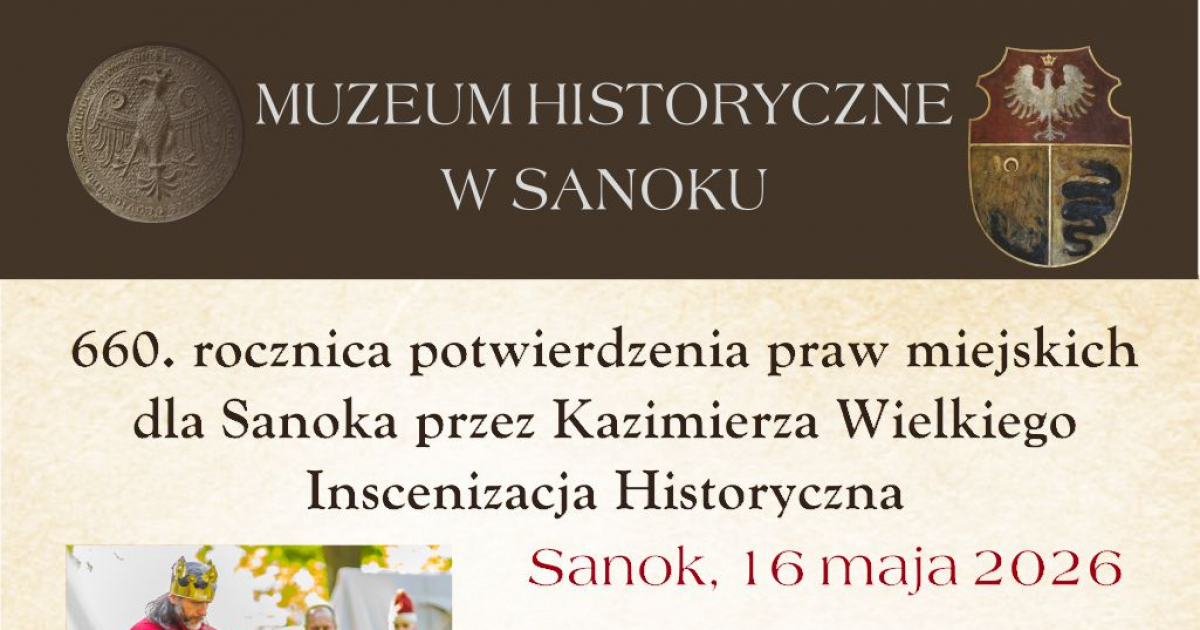 Obchody 660-lecia potwierdzenia praw miejskich w Sanoku