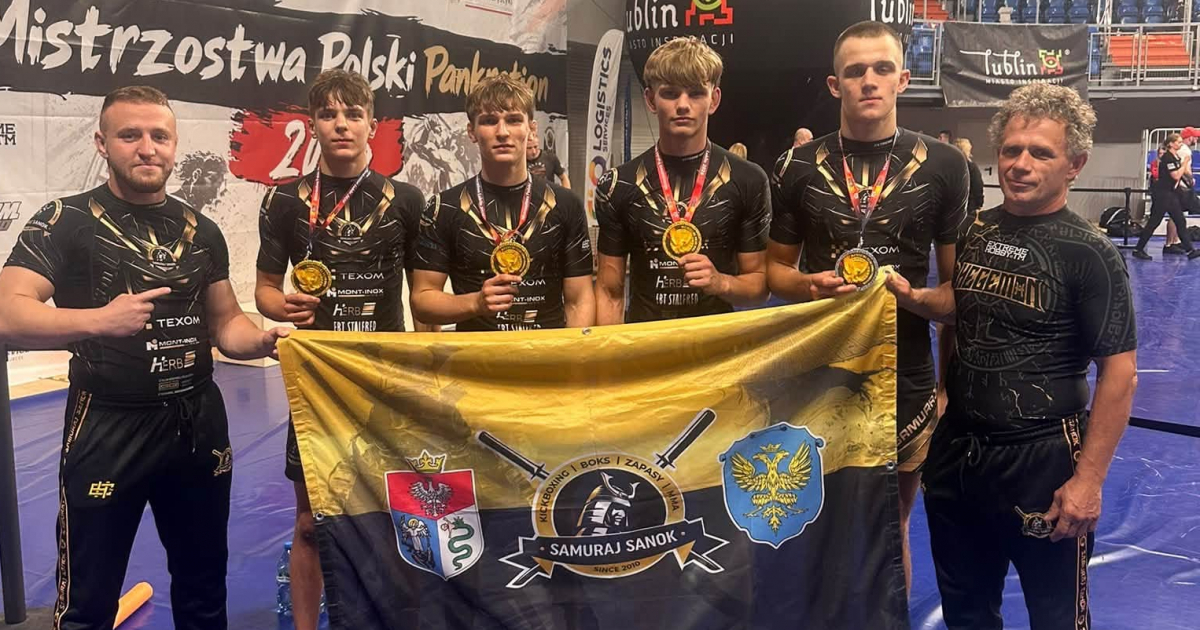 Historyczny triumf sanoczan w MMA! Pięć medali i trzy tytuły mistrzowskie zawodników Texom Samuraj Sanok [ZDJĘCIA]