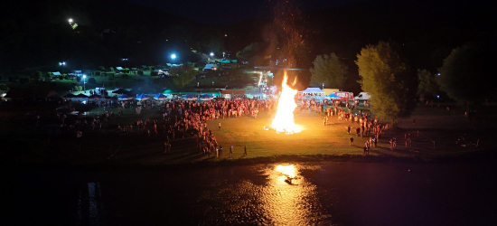 Świętojańska Noc w Tyrawie Solnej. Kultura, ogień i wspólne świętowanie (VIDEO, ZDJĘCIA)