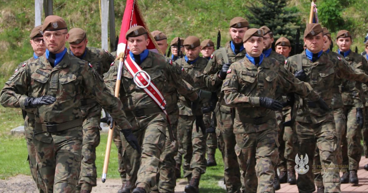 Terytorialsi oddali hołd obrońcom Huty Brzuskiej [ZDJĘCIA]