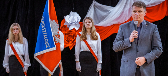 Patriotyzm i pamięć w II Liceum Ogólnokształcącym w Sanoku [ZDJĘCIA]