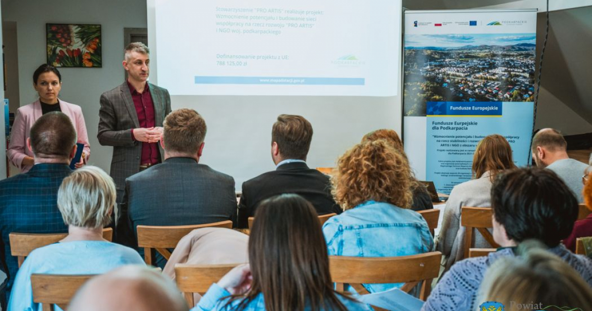 Szkolenie dla organizacji pozarządowych w Zarszynie. Jak skutecznie działać w regionie? [FOTO]