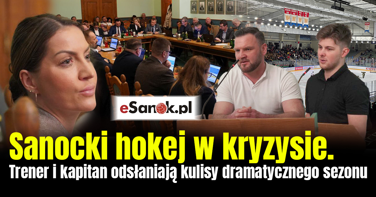 Sanocki hokej w kryzysie. Trener i kapitan odsłaniają kulisy dramatycznego sezonu [VIDEO, ZDJĘCIA]