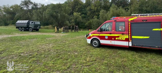 Wspólne ćwiczenia WOT i OSP w Huwnikach