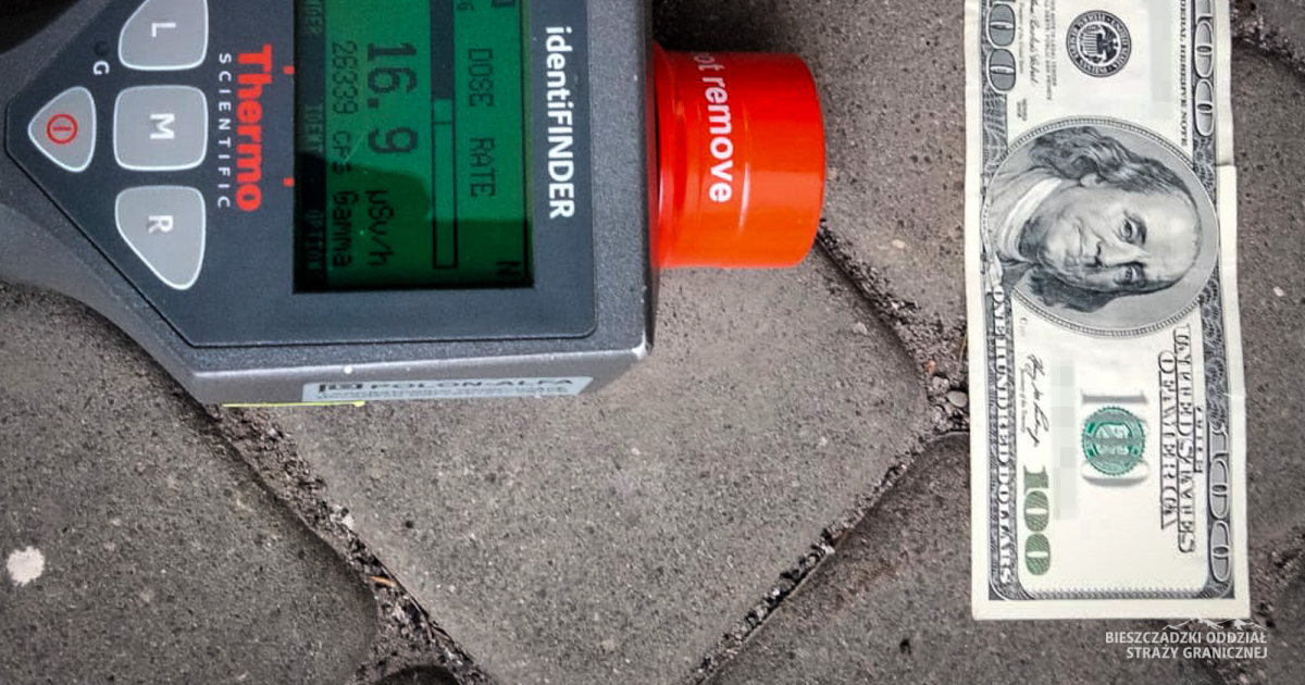 MEDYKA: Napromieniowany banknot na granicy. Kobieta nie wjechała do Polski