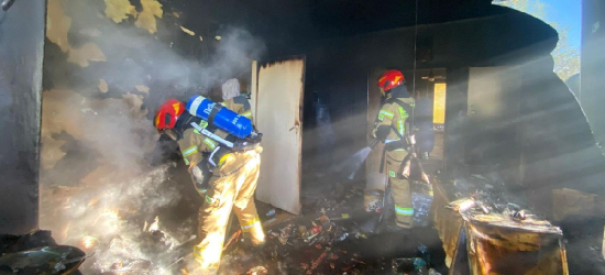 Tragiczny pożar w Srogówie Dolnym. Nie żyje 74-letnia kobieta [ZDJĘCIA]