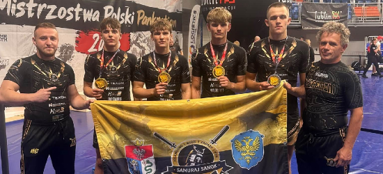 Historyczny triumf sanoczan w MMA! Pięć medali i trzy tytuły mistrzowskie zawodników Texom Samuraj Sanok [ZDJĘCIA]
