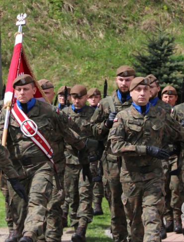 Terytorialsi oddali hołd obrońcom Huty Brzuskiej [ZDJĘCIA]