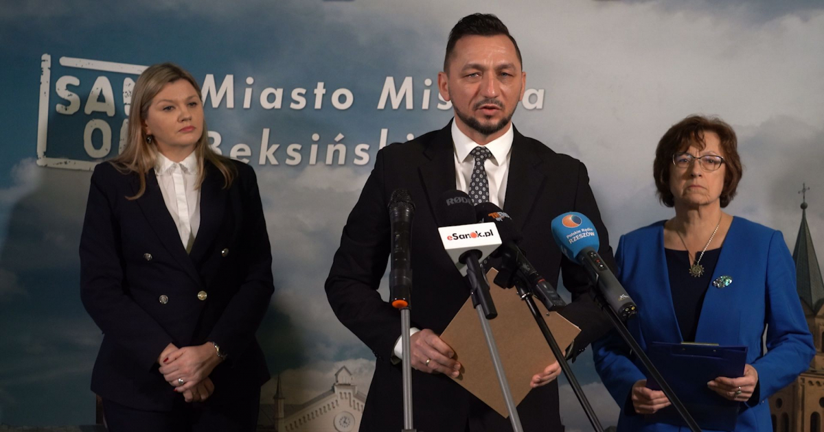 Burmistrz Tomasz Matuszewski o odwołaniu dyrektora sanockiego ZOZ-u. „To decyzja konieczna i uzasadniona” [VIDEO]