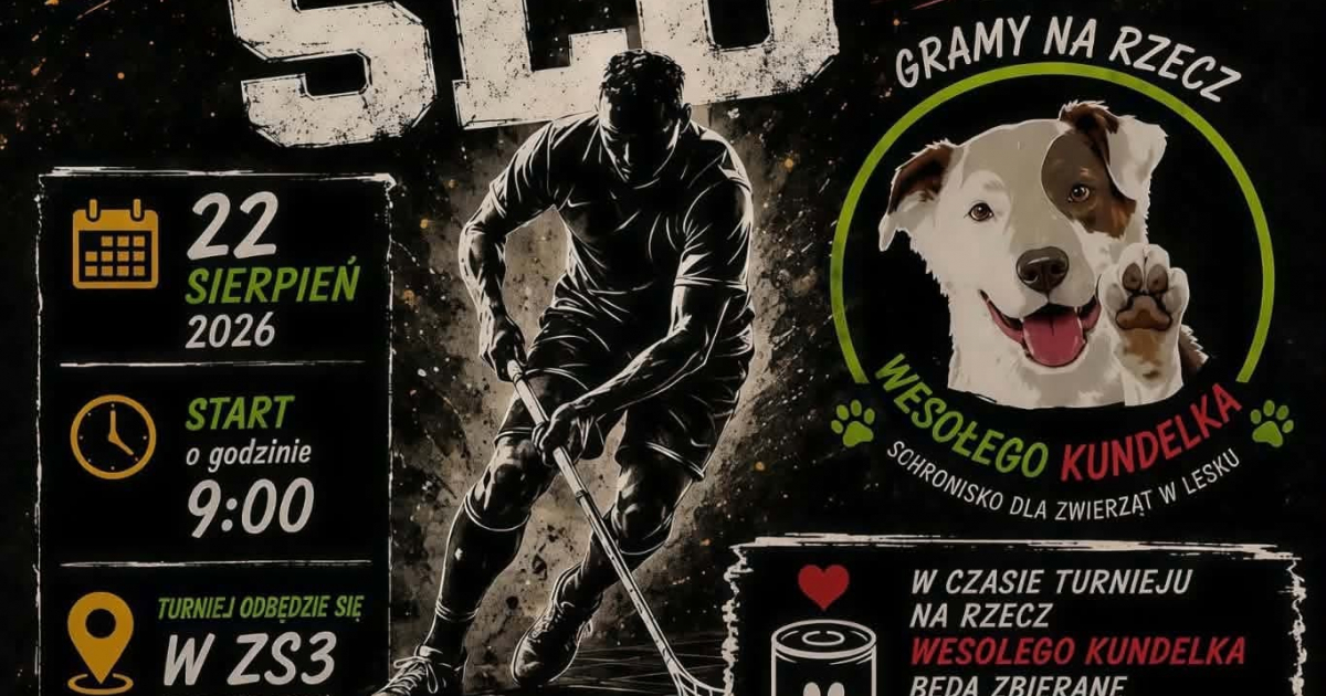 ​Wracają do korzeni na 20-lecie! Sanocka Liga Unihokeja zagra dla Wesołego Kundelka!